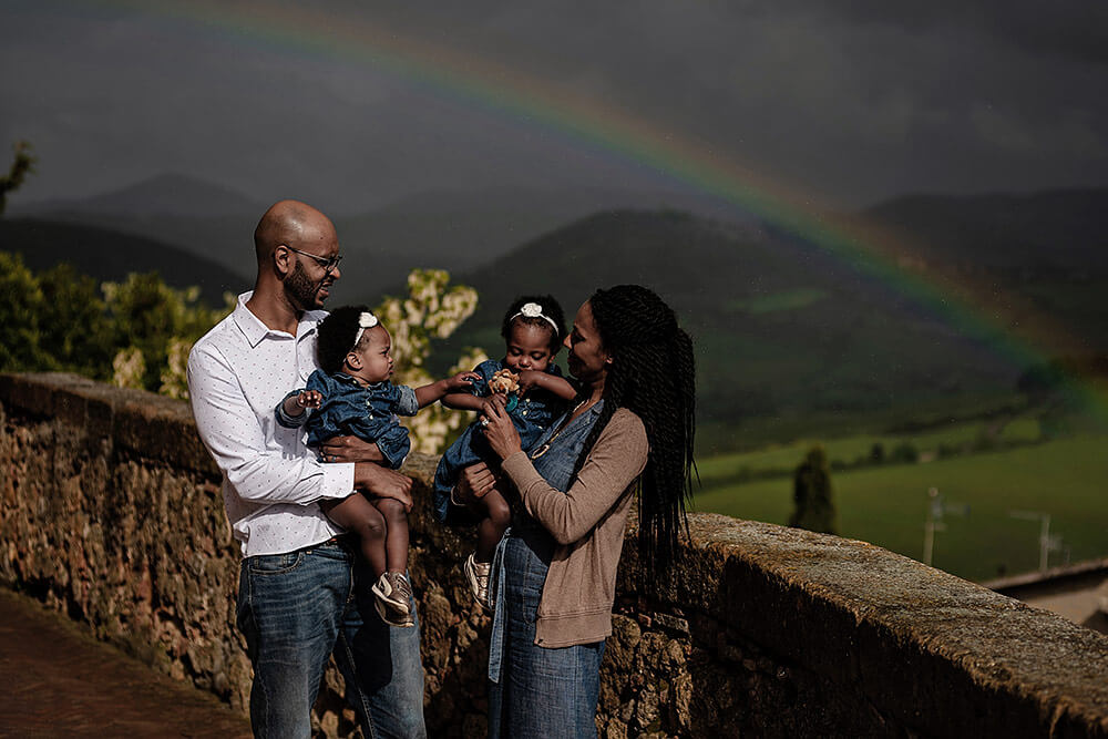 family session in val d'orcia